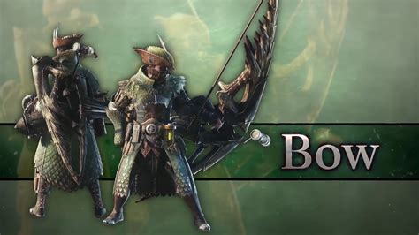mighty bow mhw|best bow armor mhw.